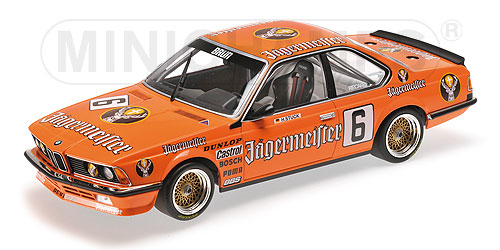 BMW 635 CSI – JÄGERMEISTER BRUN MOTORSPORT – STUCK – DPM 1984 L.E. 1002 pcs. 1:18 model