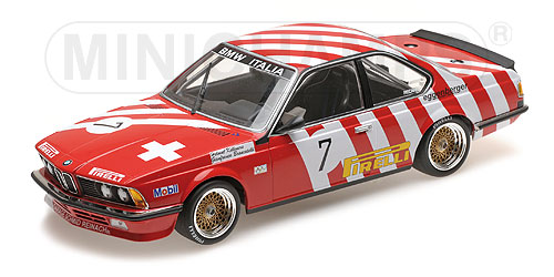 BMW 635 CSI – BMW ITALIA – BRANCATELLI/KELLENERS – GRAND PRIX BRNO 1984 - L.E. 354 pcs. 1:18 model