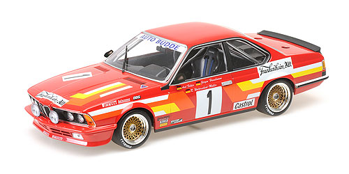 BMW 635 CSI – AUTO BUDDE RACING TEAM – FELDER/HAMELMANN/WALTERSCHEID-MUELLER – WINNER 24H NRING 1985 1:18 model