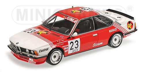 BMW 635 CSI – BELGA JUMA RACING – WINKELHOCK/REGOUT/GARTNER – 24H SPA 1985 L.E. 504 pcs. 1:18 model