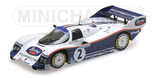 PORSCHE 962C – PORSCHE AG – STUCK / BELL – WINNERS 1000 KM HOCKENHEIM 1985 L.E. 402 pcs. 1:18 model