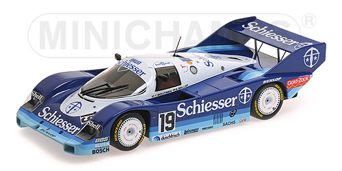 PORSCHE 956 K – ‘SCHIESSER’ – TEAM BRUN – BELLOF/BOUTSEN – 1000 KM HOCKENHEIM 1985 1:18 model