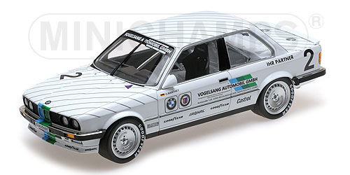 BMW 325I – VOGELSANG AUTOMOBILE – OLAF MANTHEY – 3RD PLACE EIFELRENNEN DTM 1986 L.E. 350 pcs. 1:18 model