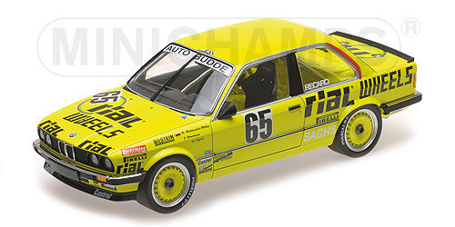 BMW 325I – AUTO BUDDE TEAM – HAMMELMANN/WALTERSCHEID-MÜLLER/TRINT – 24H NÜRBURGRING 1986 L.E. 350 pcs. 1:18 model