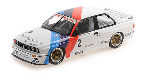 BMW M3 – ZAKSPEED-BMW – ERIC VAN DER POELE – CHAMPION DTM 1987 1:18 model
