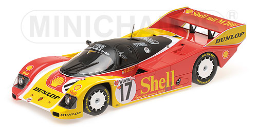 PORSCHE 962C – PORSCHE AG – STUCK/BELL – 200 MEILEN VON NÜRNBERG 1987 L.E. 504 pcs. 1:18 model