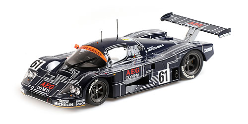 SAUBER MERCEDES C9 – BALDI/WEAVER/MASS – 24H LE MANS 1988 1:18 model