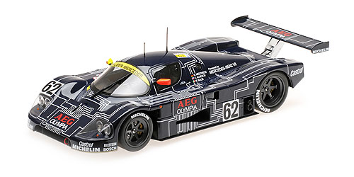 SAUBER MERCEDES C9 – NIEDZWIEDZ/ACHESON – 24H LE MANS 1988 1:18 model