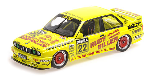 BMW M3 – VALIER MOTORSPORT – HARALD GROHS – DTM 1989 1:18 model