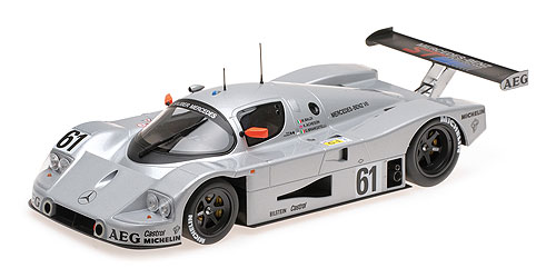 SAUBER MERCEDES C9 – BALDI/ACHESON/BRANCATELLI – 2ND PLACE 24H LE MANS 1989 - L.E. 402 pcs. 1:18 model