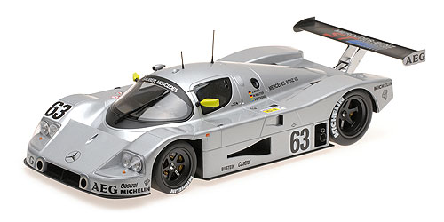 SAUBER MERCEDES C9 – MASS/REUTER/DICKENS – WINNER 24H LE MANS 1989 1:18 model