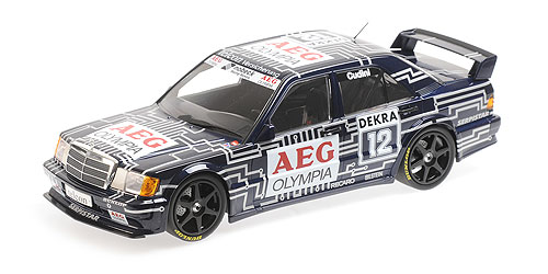 MERCEDES-BENZ 190E 2.5-16 EVO 1 – TEAM SNOBECK-MERCEDES – ALAIN CUDINI – DTM 1989 1:18 model