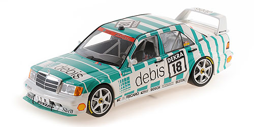 MERCEDES-BENZ 190E 2.5-16 EVO 2 – TEAM ZAKSPEED – FABIEN GIROIX – DTM 1991 1:18 model