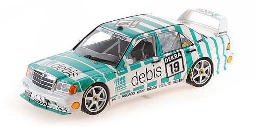 MERCEDES-BENZ 190E 2.5-16 EVO 2 – TEAM ZAKSPEED – ROLAND ASCH – DTM 1991 1:18 model