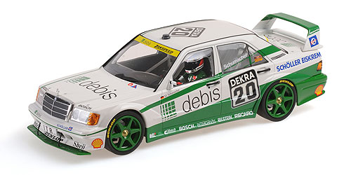 MERCEDES-BENZ 190E 2.5-16 EVO 2 – TEAM ZAKSPEED – MICHAEL SCHUMACHER – DTM 1991 1:18 model