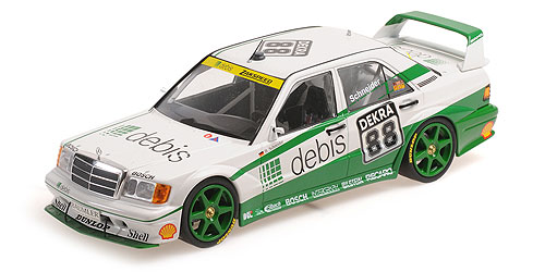 MERCEDES-BENZ 190E 2.5-16 EVO 2 – TEAM ZAKSPEED – BERND SCHNEIDER- DTM 1991 1:18 model