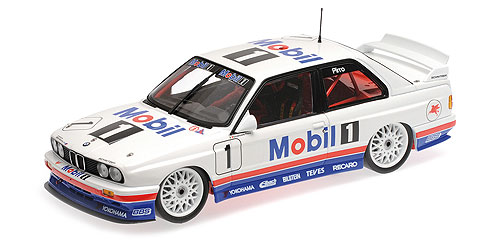BMW M3 – BMW M-TEAM SCHNITZER – EMANUELLE PIRRO – WINNER MACAU GUIA RACE 1992 1:18 model