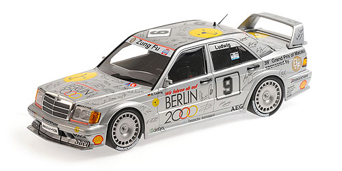 MERCEDES-BENZ 190E 2.5-16 EVO 2 – ZUNG FU – KLAUS LUDWIG – MACAO GUIA RACE 1992 1:18 model