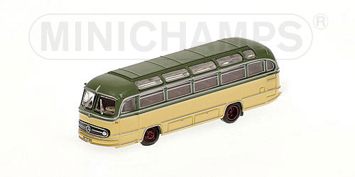 MERCEDES-BENZ O321H BUS – 1957 – GREEN/CREAM - L.E. 3000 pcs. 1:160 model