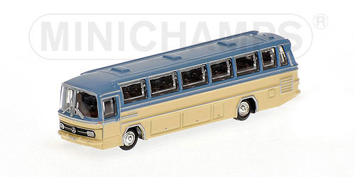 MERCEDES-BENZ O302 (LHD) – 1965 – BLUE/CREAM - L.E. 3000 pcs. 1:160 model