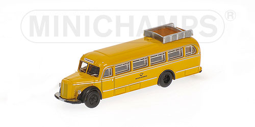 MERCEDES-BENZ O6600 BUS – 1950 – ‘DEUTSCHE BUNDESPOST’ - L.E. 3000 pcs. 1:160 model