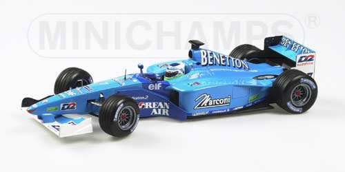 BENETTON G.FISICHELLA PRES. 2001 1:18 model