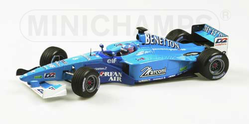 BENETTON J.BUTTON PRES. 2001 1:18 model