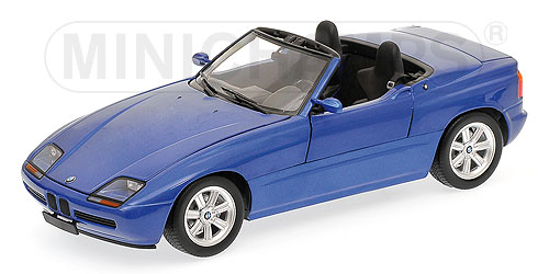 BMW Z1 – 1991 – BLUE METALLIC 1:18 model