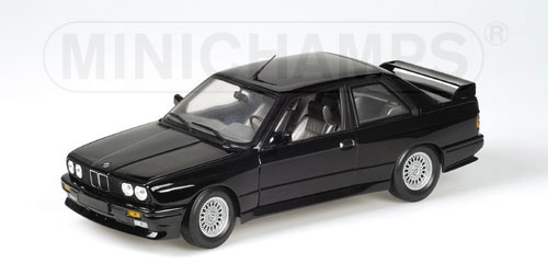BMW M3 STREET (E30) – 1987 – BLACK 1:18 model