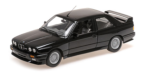 BMW M3 (E30) – 1987 – BLACK METALLIC 1:18 model