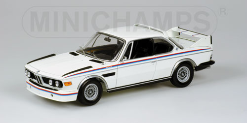 BMW 3.0 CSL – 1973 – WHITE WITH SPOILERS 1:18 model