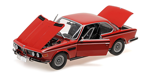 BMW 3.0 CSI (E9) – 1972 – RED 1:18 model