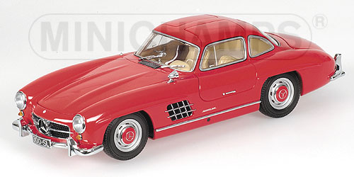 MERCEDES-BENZ 300 SL (W198 I) – 1954 – RED 1:18 model