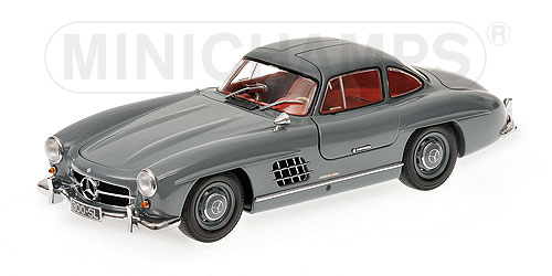 MERCEDES-BENZ 300 SL (W198 I) – 1954 – GREY 1:18 model