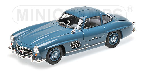 MERCEDES-BENZ 300 SL (W198 I) – 1954 – LIGHT BLUE L.E. 336 pcs. 1:18 model