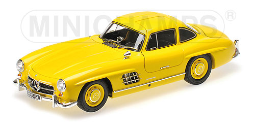 MERCEDES-BENZ 300 SL (W198 I) – 1954 – YELLOW L.E. 333 pcs. 1:18 model