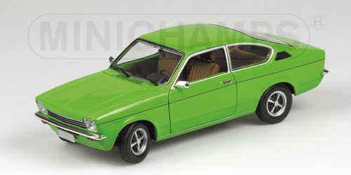 OPEL KADETT C COUPE – 1973 – GREEN 1:18 model