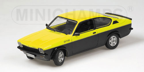OPEL KADETT C COUPE – 1976 – YELLOW/BLACK 1:18 model