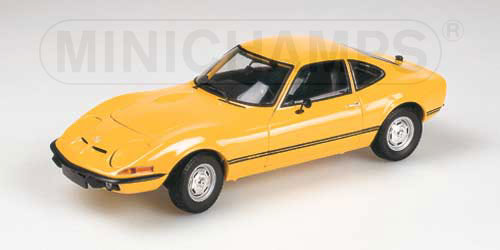 OPEL GT/J 1900 – 1971 – YELLOW 1:18 model