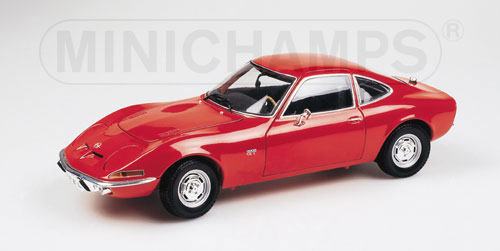 OPEL GT – 1968 – RED 1:18 model