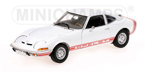 OPEL GT/J – 1971 – WHITE 1:18 model