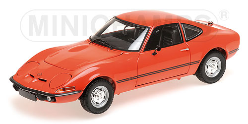 OPEL GT/J – 1971 – RED 1:18 model