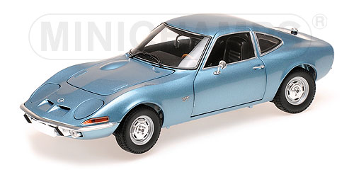 OPEL GT – 1972 – BLUE METALLIC L.E. 702 pcs. 1:18 model