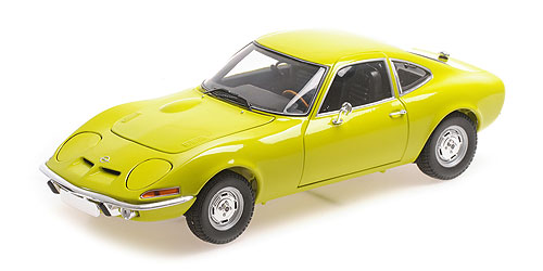 OPEL GT – 1970 – YELLOW 1:18 model