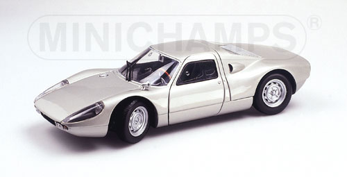 PORSCHE 904 GTS – 1964 – SILVER 1:18 model