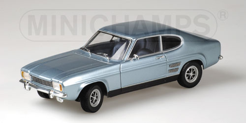 FORD CAPRI – 1969 – BLUE METALLIC 1:18 model