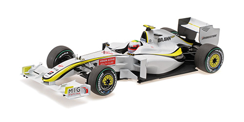 BRAWN GP BGP001 – RUBENS BARRICHELLO – WINNER GP EUROPE 2009 1:18 model