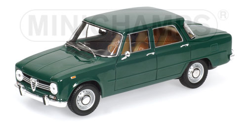 ALFA ROMEO GIULIA 1300 SUPER – 1970 – GREEN 1:18 model