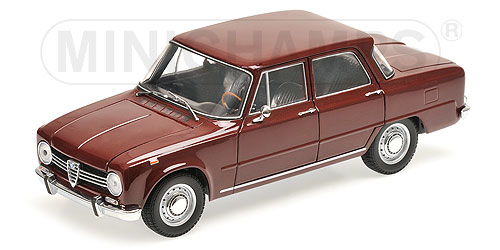 ALFA ROMEO GIULIA 1300 – 1966 – RED L.E. 504 pcs. 1:18 model