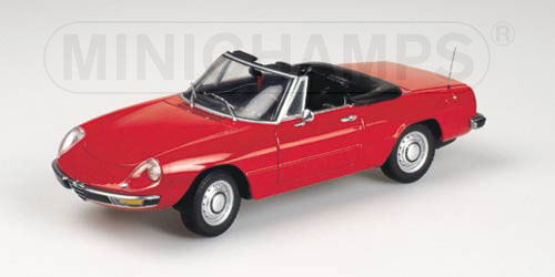 ALFA ROMEO FASTBACK SPIDER – 1970 – RED 1:18 model